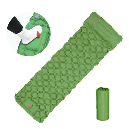 Camping Inflatable Mattress with Pillows.