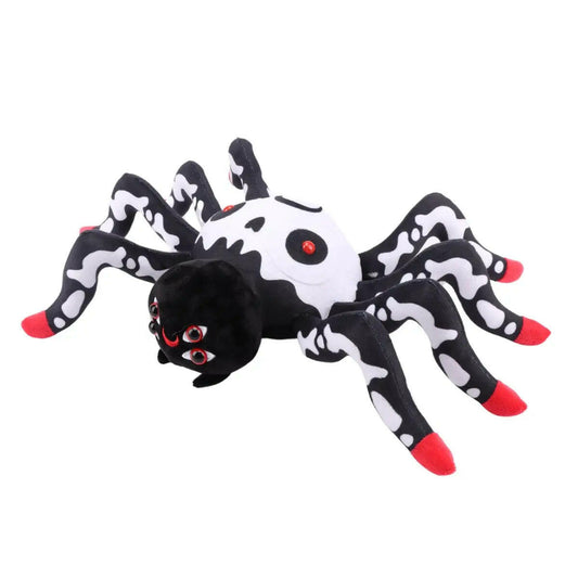 Halloween Spider Plush Toys Scary Skeleton Spider Spider Stuffed Animals Halloween Plushies Kids Toys Gifts Halloween Decoration