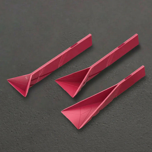 Polygons Flat 3-In-1 Cooking Baking Liquid Spoon Spoon Shaped Cooking Baking Tablespoon Fold Measure Home Kitchen Tools.