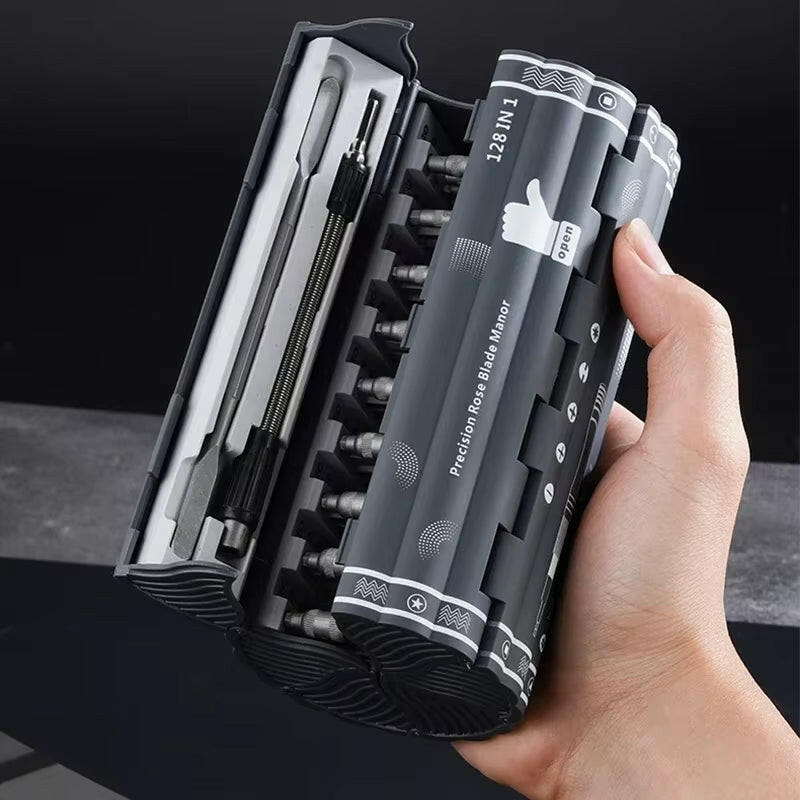 Master Your Repairs with the Ultimate 128-in-1 Screwdriver Set for Home & Phone!.