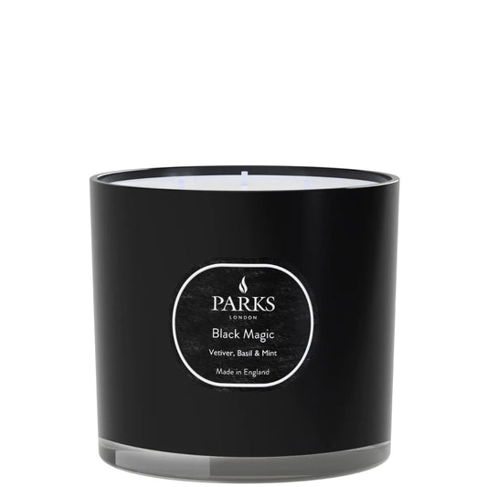 VETIVER, BASIL & MINT 650G 3 WICK CANDLE.