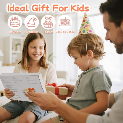 Montessori Busy Board for Toddlers – 9‑in‑1 Wooden Sensory Activity Toy, Fine Motor Skills Educational Travel Gift for Ages 3–5