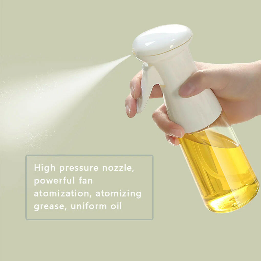 Spray smarter 💨🍽️ – Refillable 210ml oil bottle for flavour control & grease-free meals.