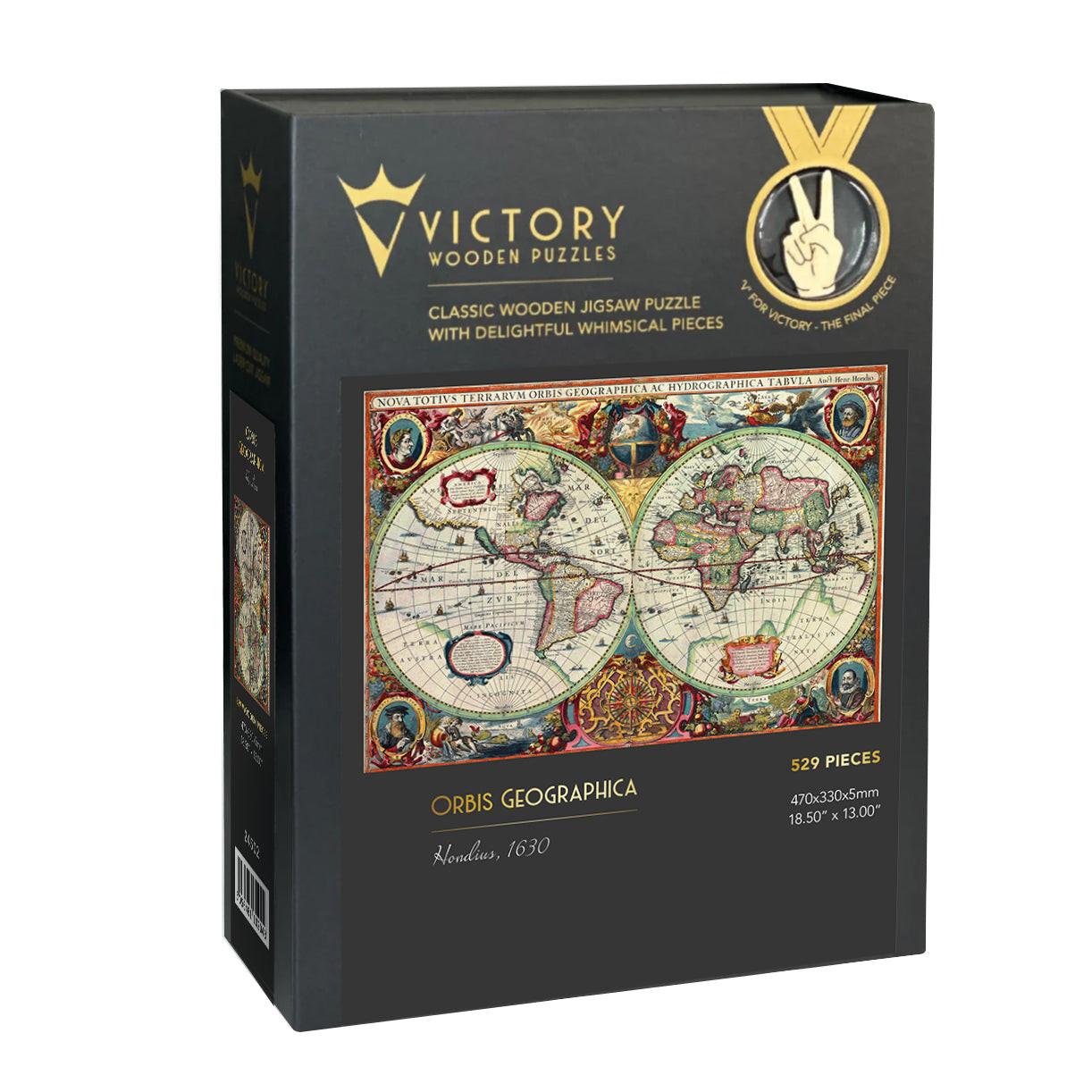 Orbis Geographica – Wooden Jigsaw Puzzle.