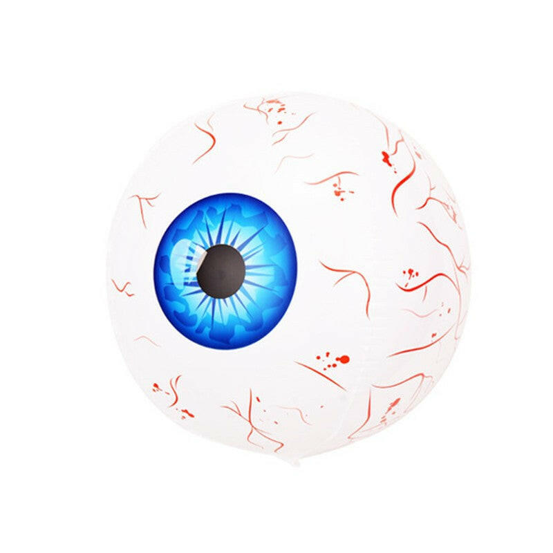 2025 Giant Inflatable Eyeball Balloon – 40cm Bloodshot Halloween Prop for Parties, Haunted Houses & Horror Decor