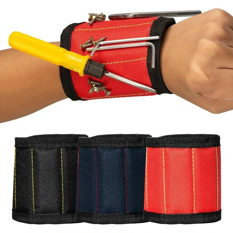 Magnetic Wristband: Effortlessly Keep Screws & Tools Within Reach!.