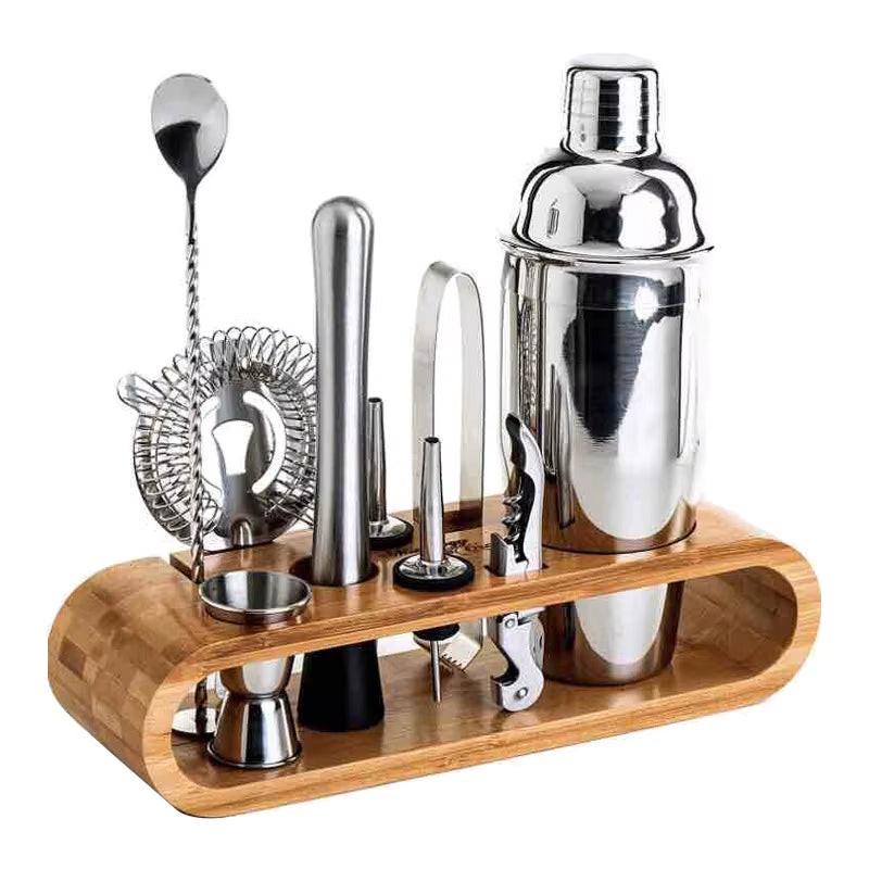 750ml Stainless Steel Cocktail Shaker Set – Professional Bartending Made Simple.