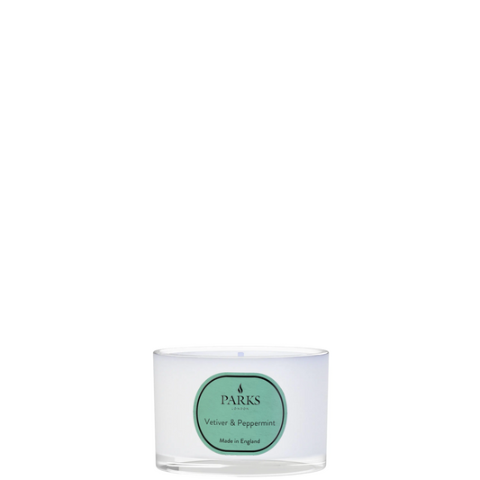VETIVER AND PEPPERMINT TRAVEL CANDLE 70G.