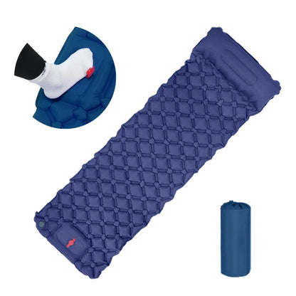 Camping Inflatable Mattress with Pillows.