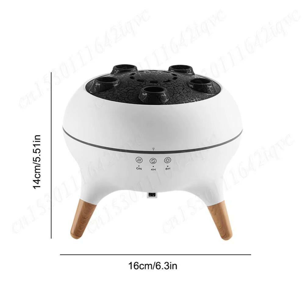 Dynamic Jellyfish Air Humidifier Essential Oil Diffuser with Colorful Night Lights Aromatherapy Diffuser for Home Bedroom Office.