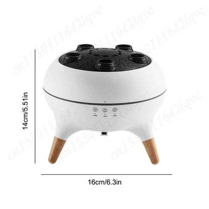 Dynamic Jellyfish Air Humidifier Essential Oil Diffuser with Colorful Night Lights Aromatherapy Diffuser for Home Bedroom Office.
