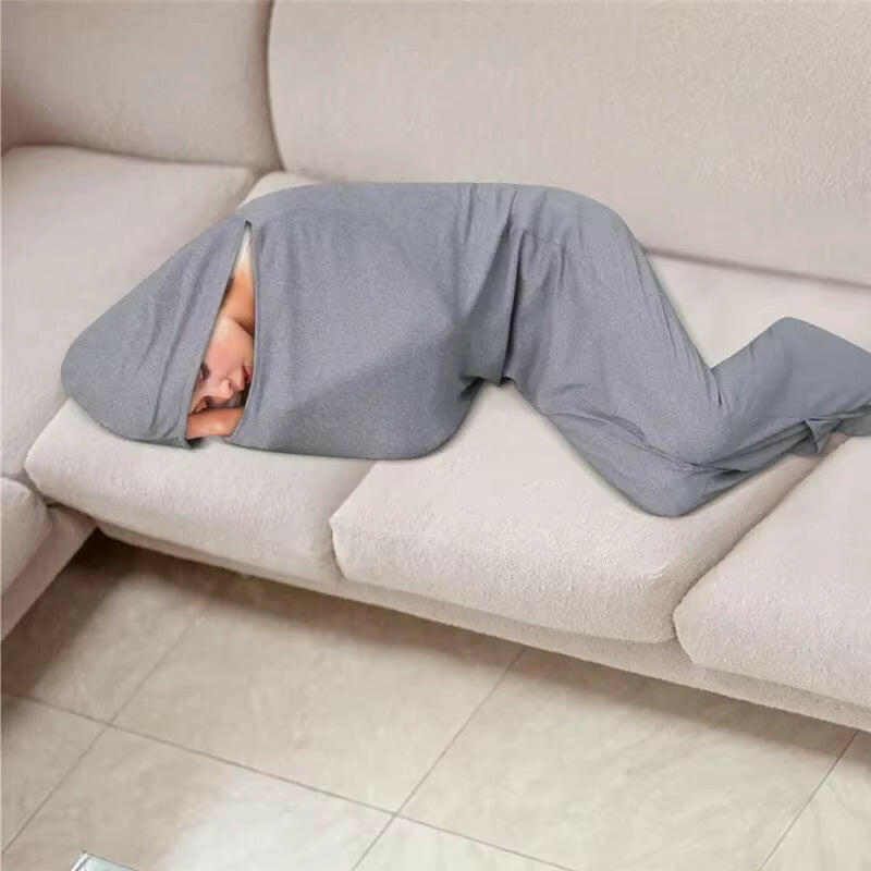 Versatile Portable Sleeping Bag for Adults and Kids - Comfortable Travel Compression Blanket in S/M/L/XL Sizes.