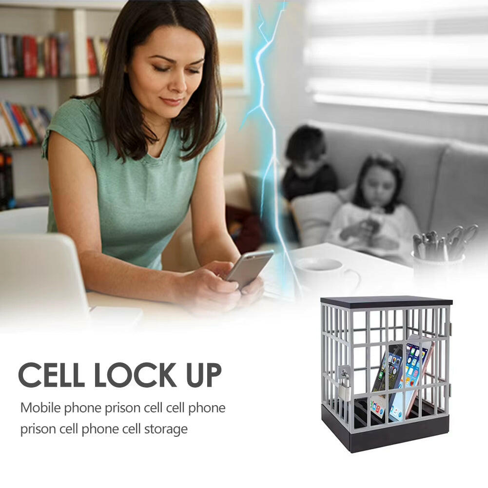 Cell Phone Jail: The Ultimate Lockable Solution for No-Screen Time!.