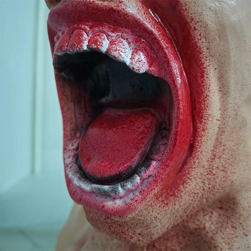 Zombie Latex Mask – Realistic Horror Face Prop for Halloween and Cosplay