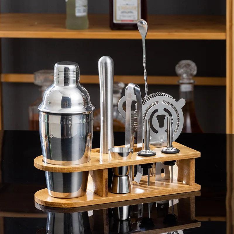 750ml Stainless Steel Cocktail Shaker Set – Professional Bartending Made Simple.