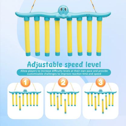 Catching sticks game with adjustable speeds, skill-building gameplay & durable design. Perfect for kids & adults! Fun, interactive & great for coordination training.