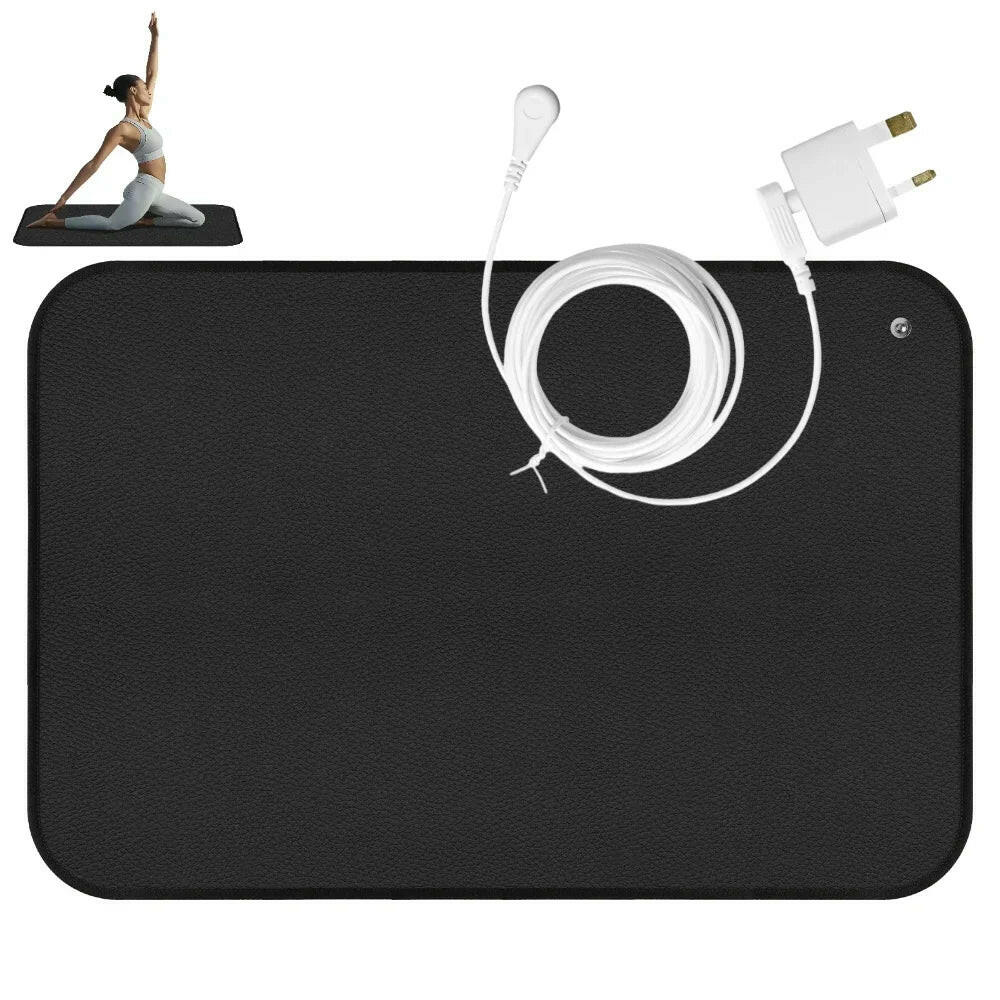 Conductive Grounding Mat – Indoor Earthing Pad for Sleep, Stress Relief, and Wellness Support