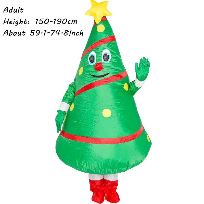 Christmas Inflatable Costume – Gingerbread, Santa, Snowman & More | Adult & Kids Sizes for Holiday Parties & Cosplay.