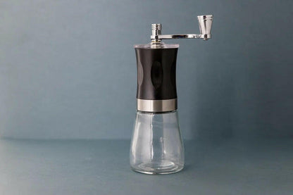 Stainless Steel Manual Burr Coffee Grinder.