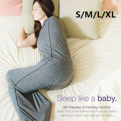 Versatile Portable Sleeping Bag for Adults and Kids - Comfortable Travel Compression Blanket in S/M/L/XL Sizes.