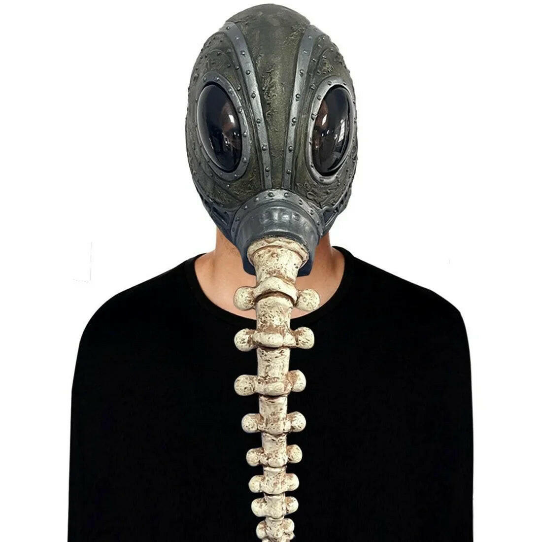 The Sandman Latex Mask – God of Dreams Horror Headgear for Halloween and Cosplay