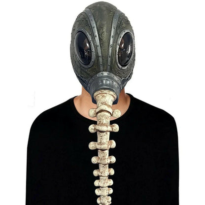 The Sandman Latex Mask – God of Dreams Horror Headgear for Halloween and Cosplay