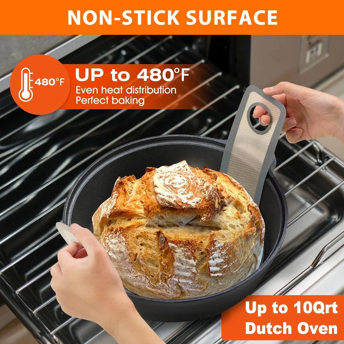 Silicone Bread Sling – Perfect for Dutch Oven Baking.
