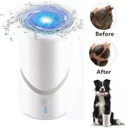 Revolutionary Automatic Dog Paw Cleaner – Portable Silicone Foot Washer for Small & Medium Dogs.