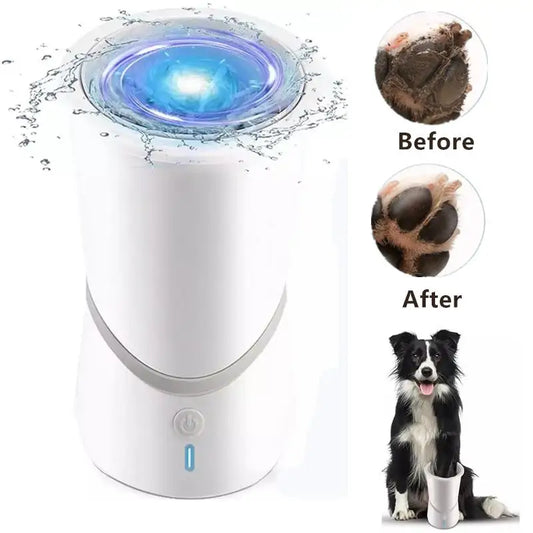 Automatic Dog Paw Cleaner – Portable Silicone Foot Washer Cup for Small & Medium Dogs