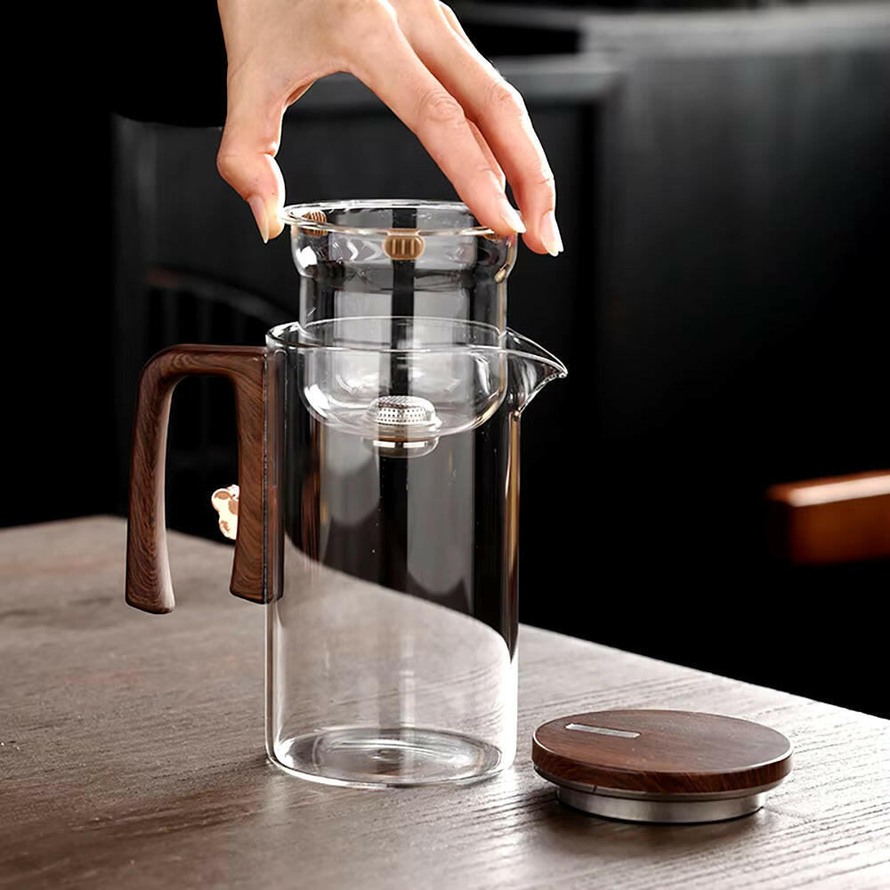 Elegant Glass Tea Pot Kettle with Infuser – Perfect for Tea Lovers (520ML/720ML).