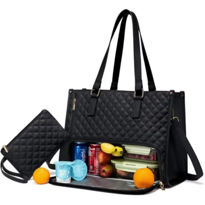 Convertible Lunch Tote Bag – Insulated, Waterproof & Spacious Work, Travel & Play