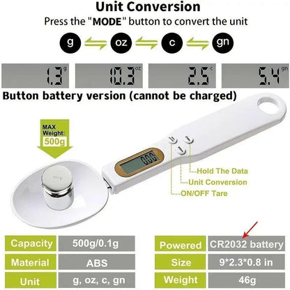 High-Precision Mini Digital Spoon Scale.