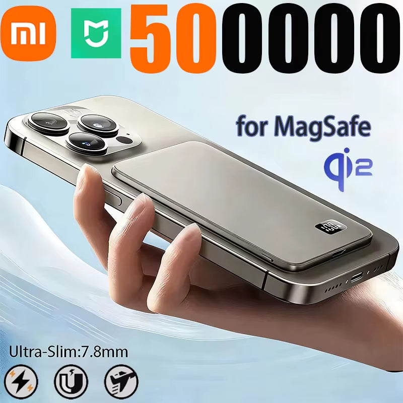 Xiaomi MIJIA 50000mAh Magnetic Wireless Power Bank.