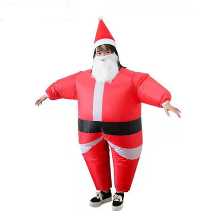 Christmas Inflatable Costume – Gingerbread, Santa, Snowman & More | Adult & Kids Sizes for Holiday Parties & Cosplay.