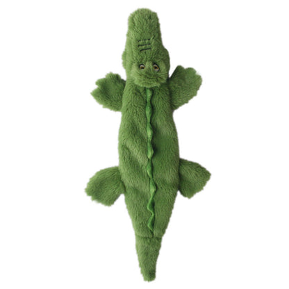 Squeaky Dog Toy Tough No Stuffing Toys For Aggressive Chewers Small Medium Large Dogs Durable Crinkle Interactive Plush Puppy Toys For Birthday Gift