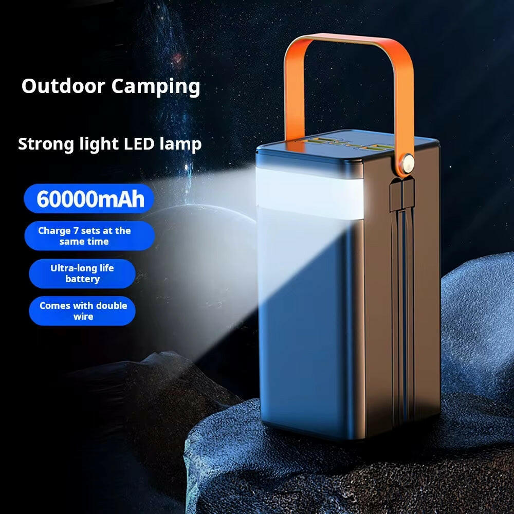 120W Portable Power Bank – High-Capacity Charging for Home & Camping!.