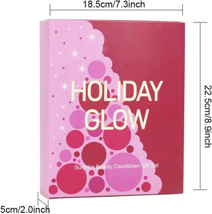 24-Day Beauty Advent Calendar – Makeup Countdown Gift Set.