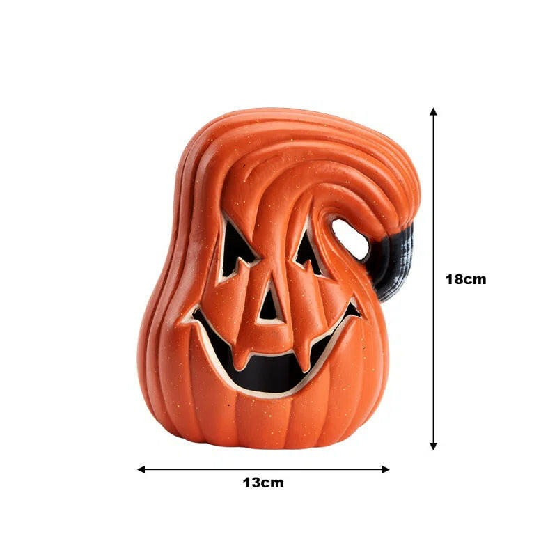 LED Pumpkin Lantern – Battery-Powered Halloween Decoration for Home, Office & Party