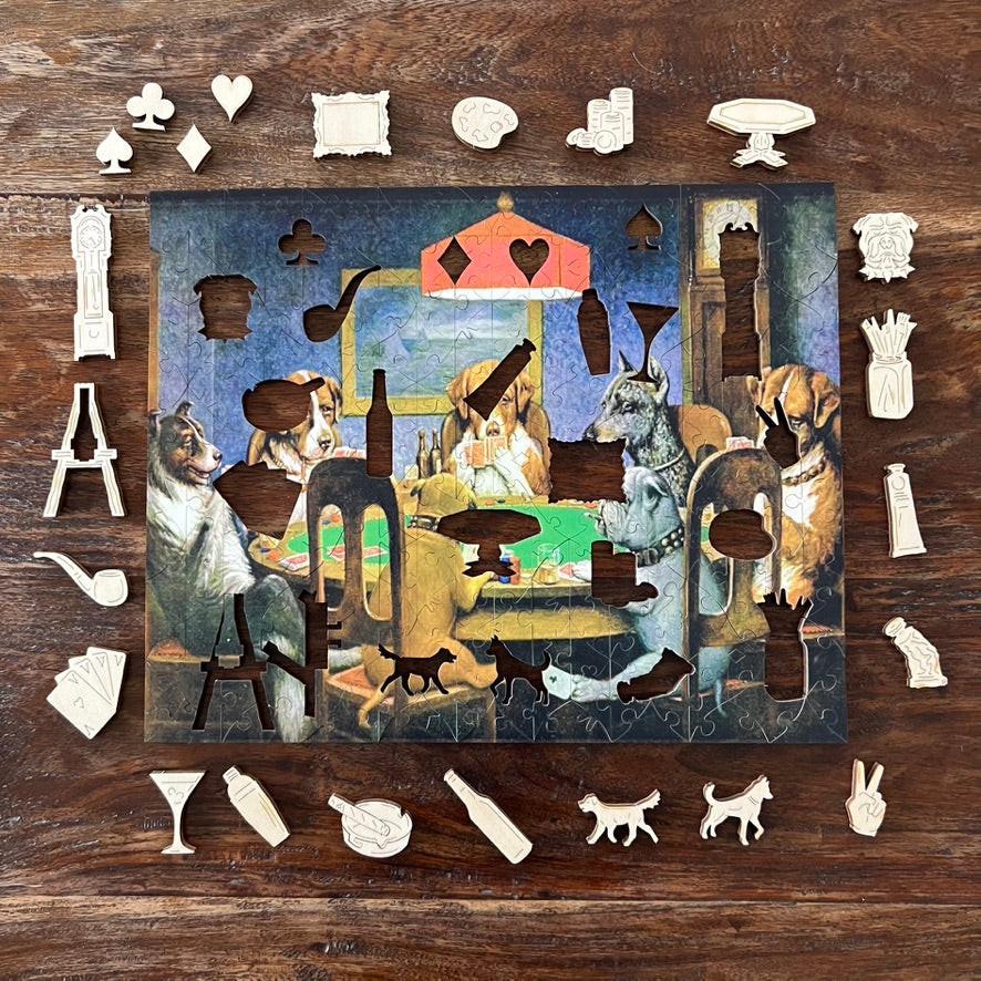 A Friend In Need – Premium Wooden Jigsaw Puzzle, 250 Pieces.