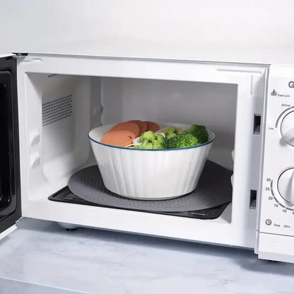 Heat‑resistant silicone mat – round kitchen trivet