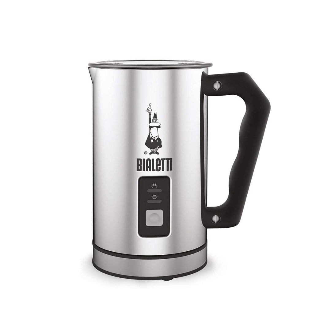 Electric milk frother delivering rich, velvety foam for luxurious coffee and espresso experiences