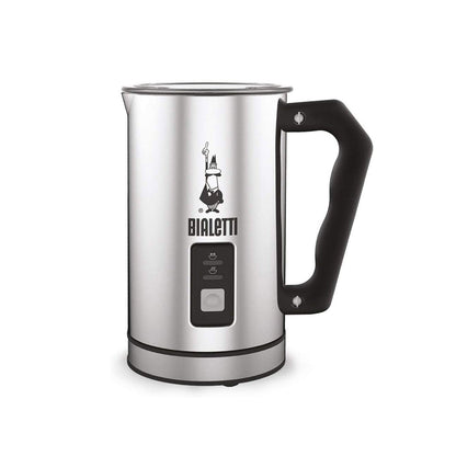 Electric milk frother delivering rich, velvety foam for luxurious coffee and espresso experiences