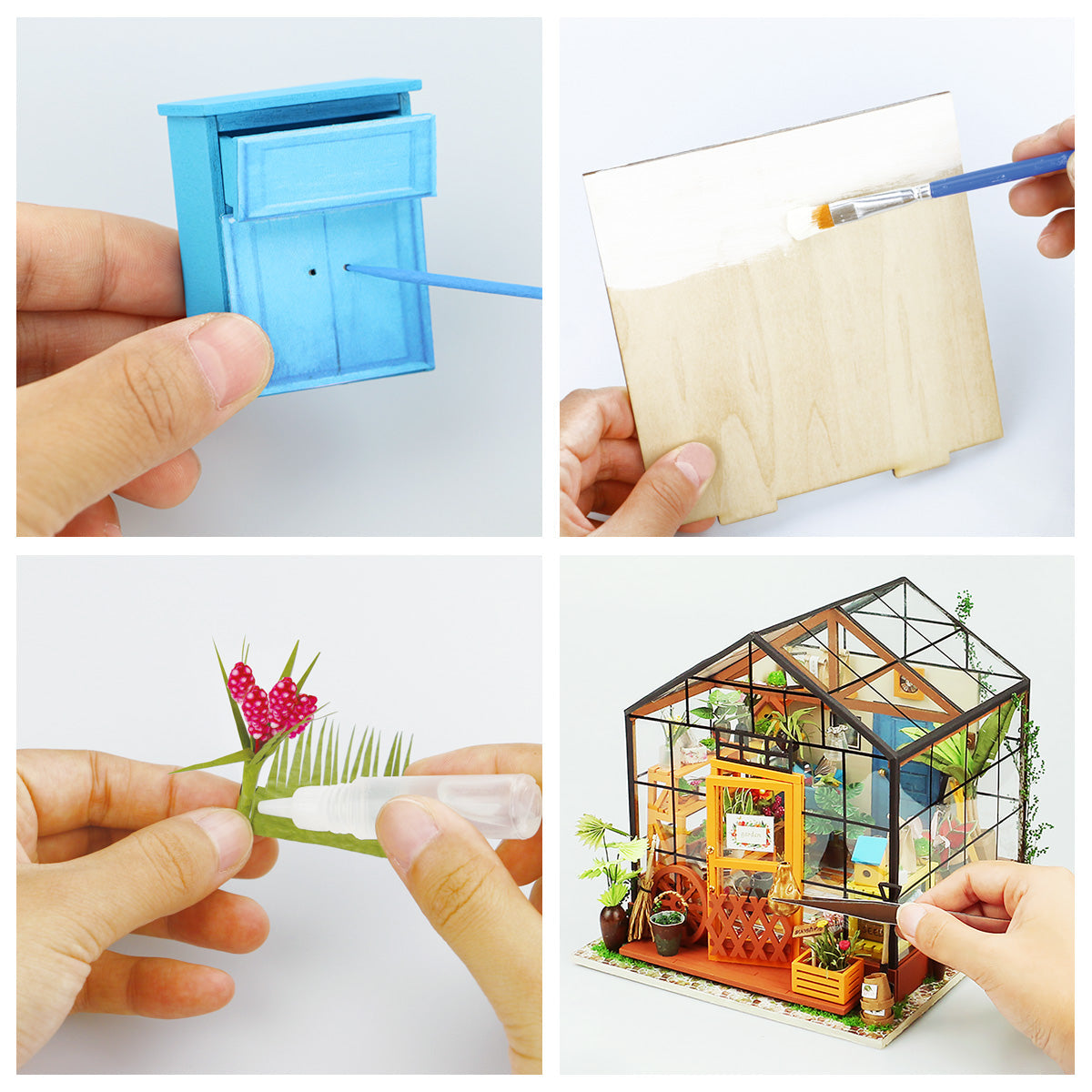 Cathy’s Flower House 3D Wooden Puzzle.