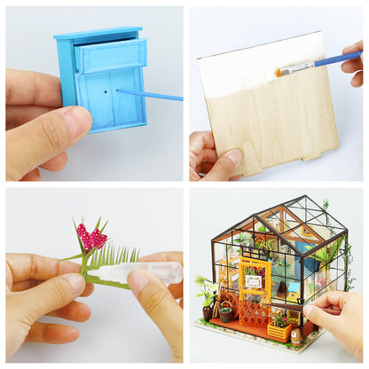 Cathy’s Flower House 3D Wooden Puzzle.