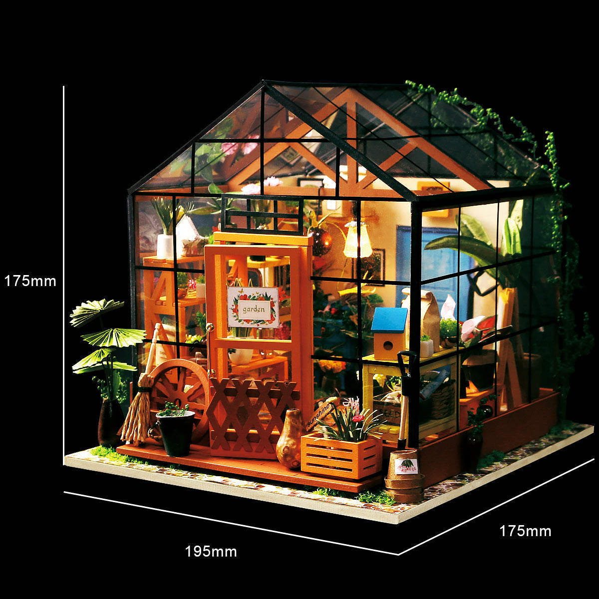 Cathy’s Flower House 3D Wooden Puzzle.