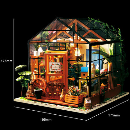Cathy’s Flower House 3D Wooden Puzzle.