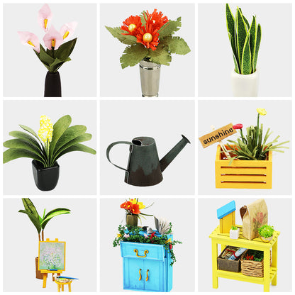 Cathy’s Flower House 3D Wooden Puzzle.