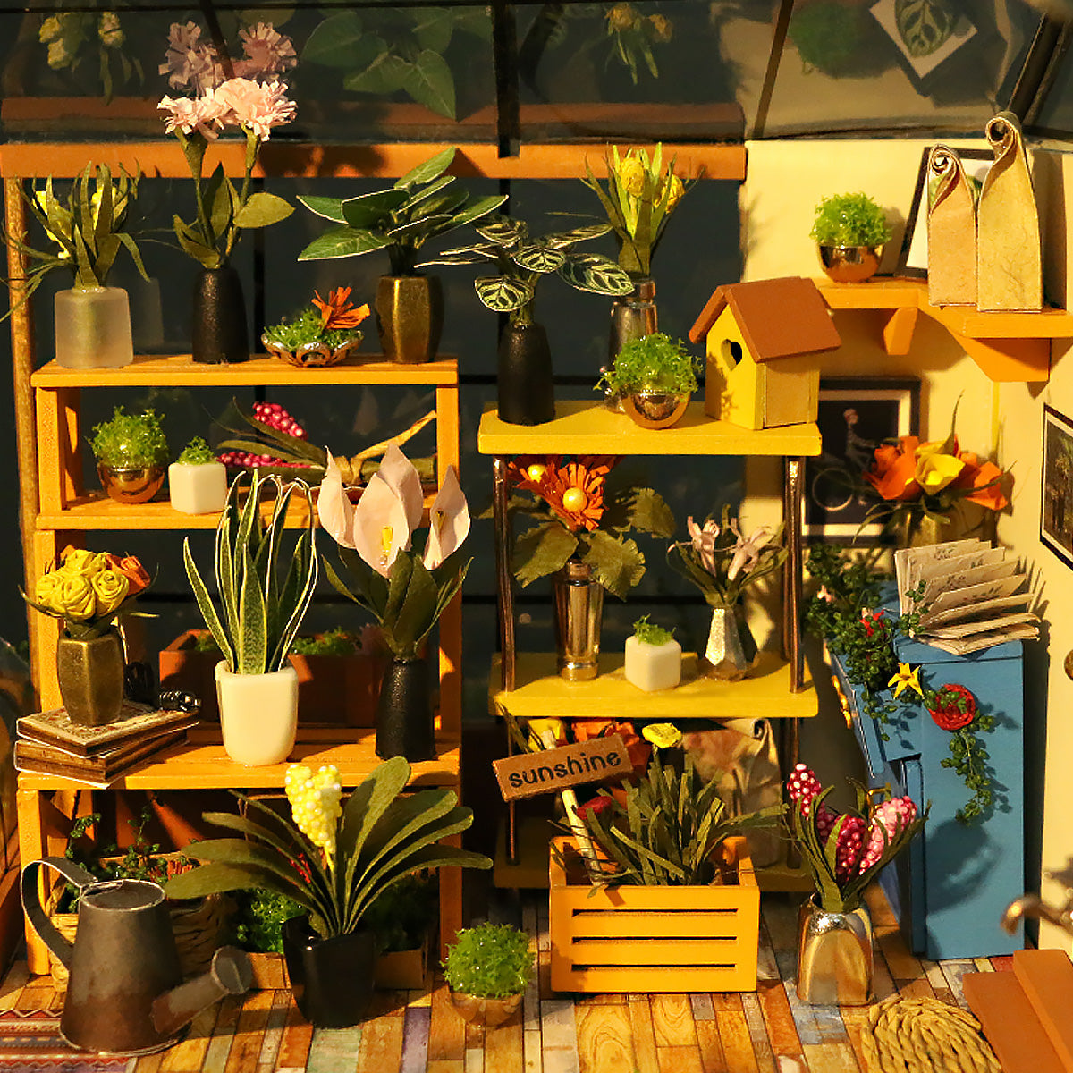 Cathy’s Flower House 3D Wooden Puzzle.