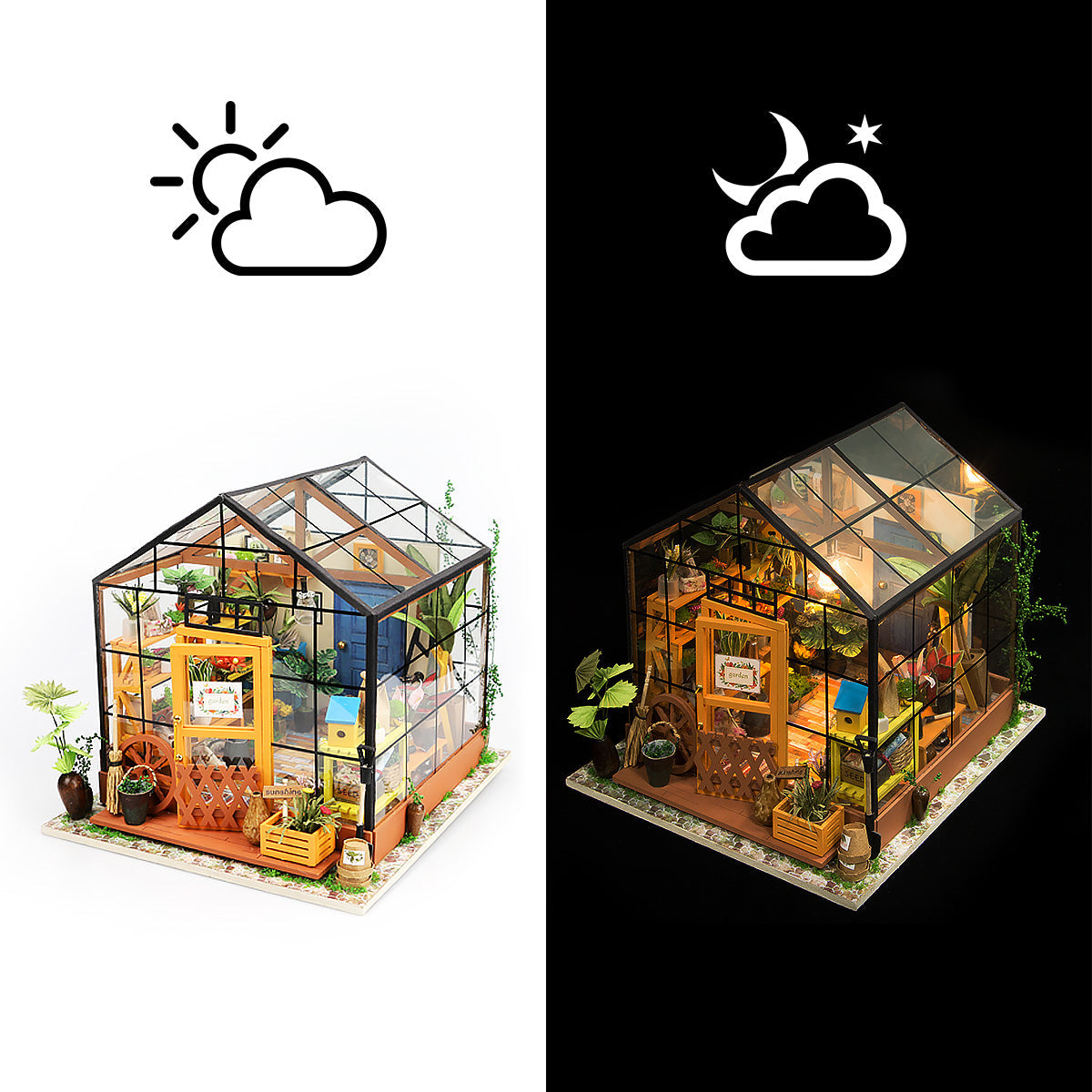 Cathy’s Flower House 3D Wooden Puzzle.