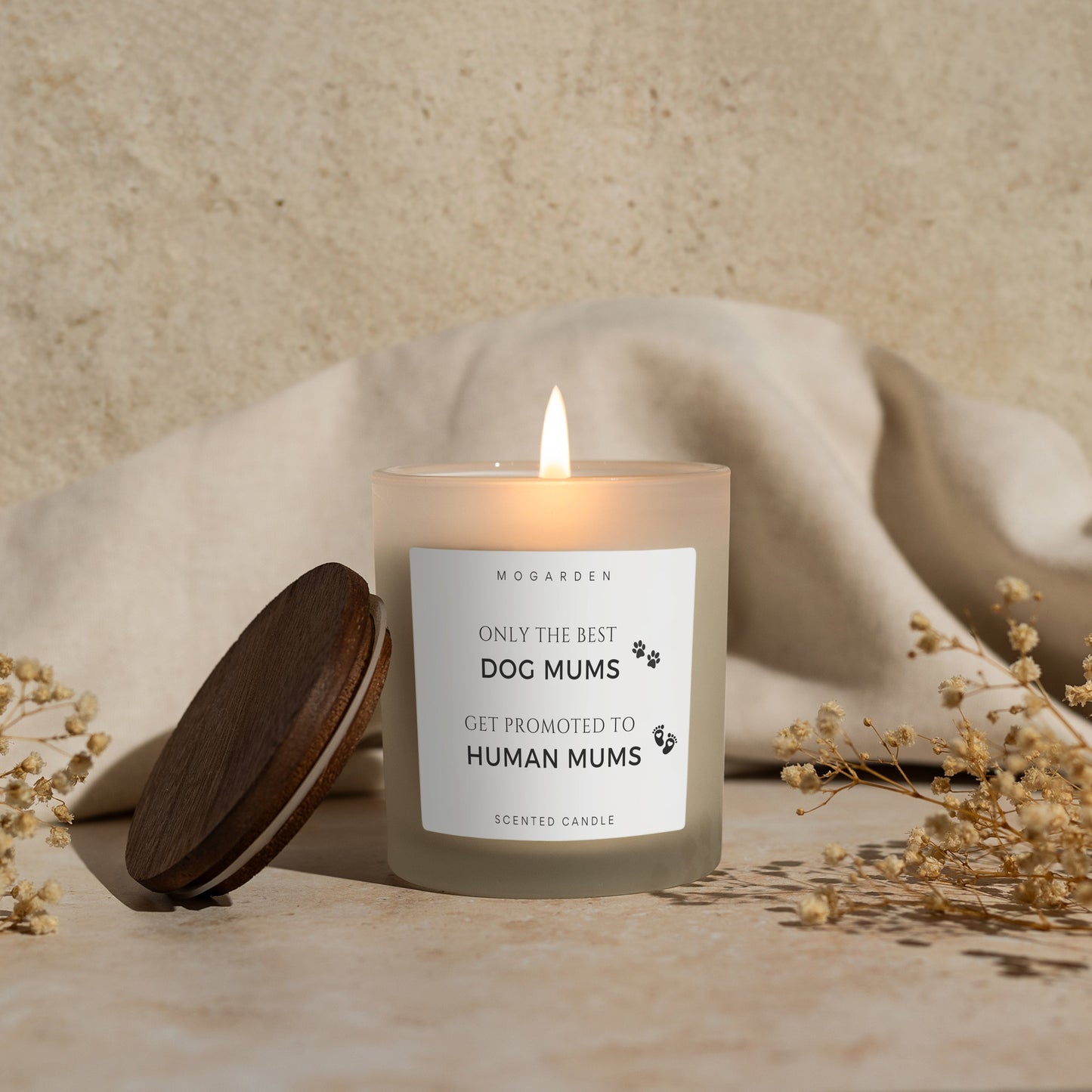 New Mum Candle, New Mum Gift, Luxury Vanilla Candle Pure Soy 220gr